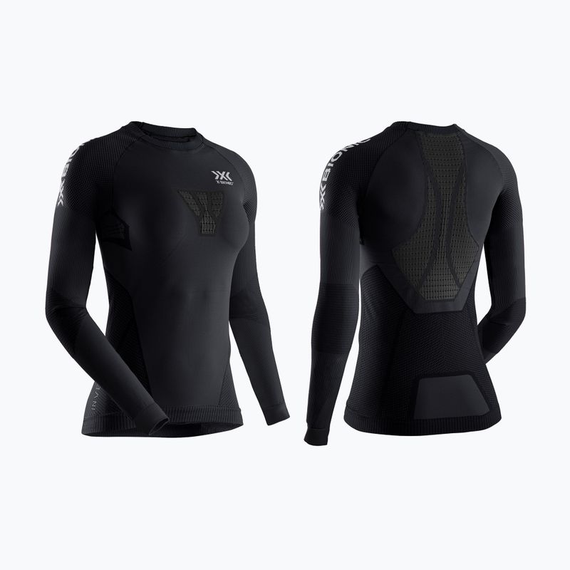 Дамска термоактивна блуза X-Bionic Invent 4.0 Run Speed black/charcoal 7