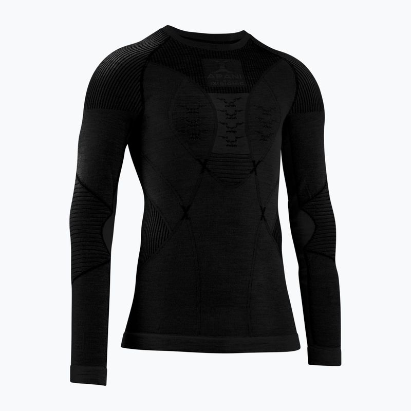 Мъжка термоактивна блуза X-Bionic Apani 4.0 Merino black/black 5