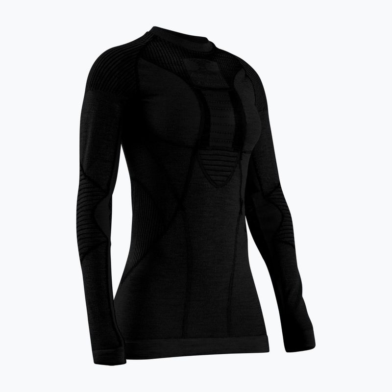 Дамска термоактивна блуза X-Bionic Apani 4.0 Merino black/black 4