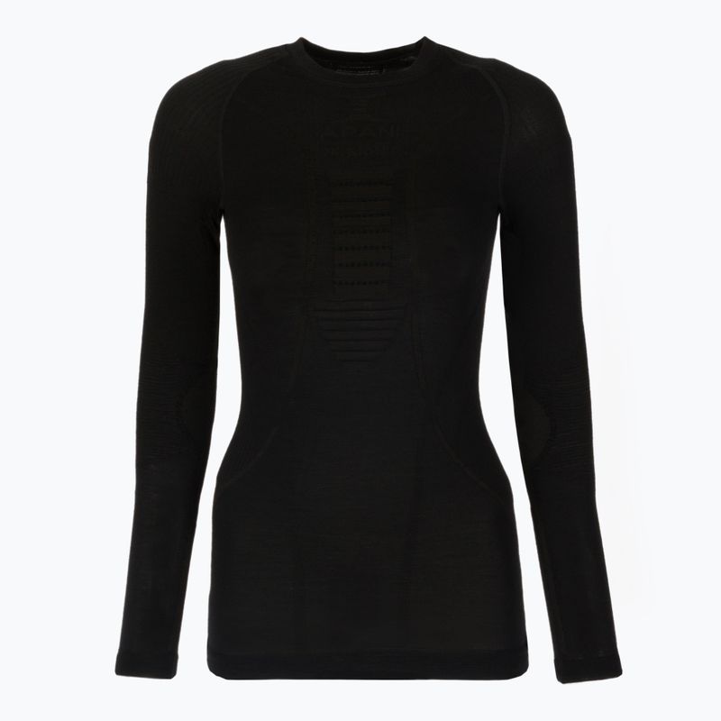 Дамска термоактивна блуза X-Bionic Apani 4.0 Merino black/black