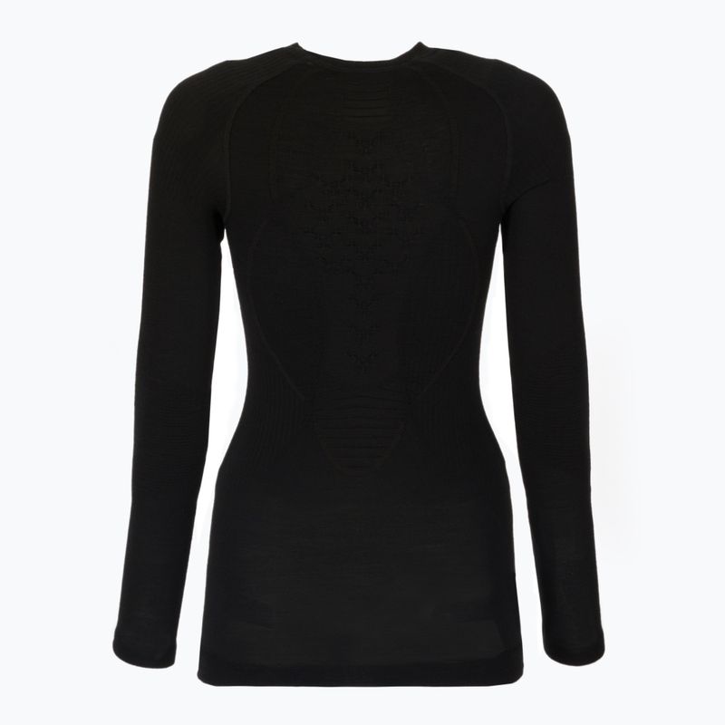 Дамска термоактивна блуза X-Bionic Apani 4.0 Merino black/black 2
