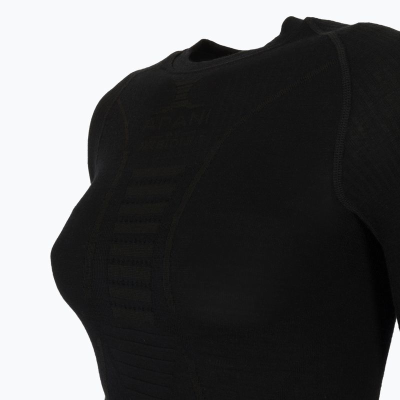 Дамска термоактивна блуза X-Bionic Apani 4.0 Merino black/black 3