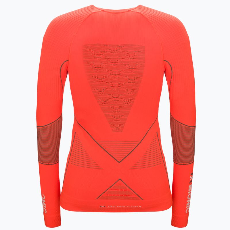 Мъжка термоактивна блуза X-Bionic Energy Accumulator 4.0 sunset orange/anthracite 2