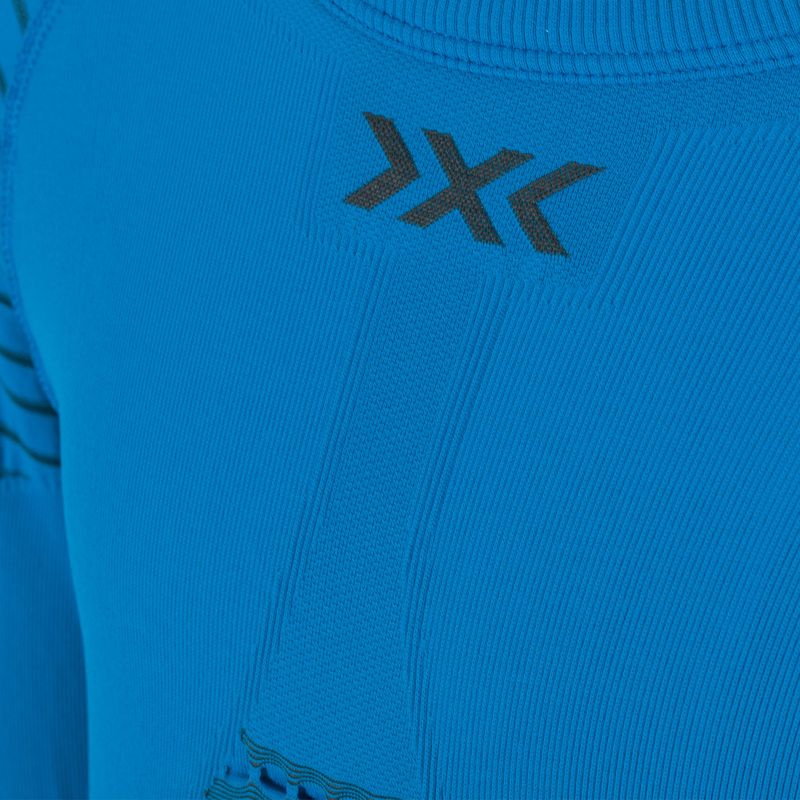 Детска термоактивна блуза X-Bionic Invent 4.0 LS teal blue/anthracite 3