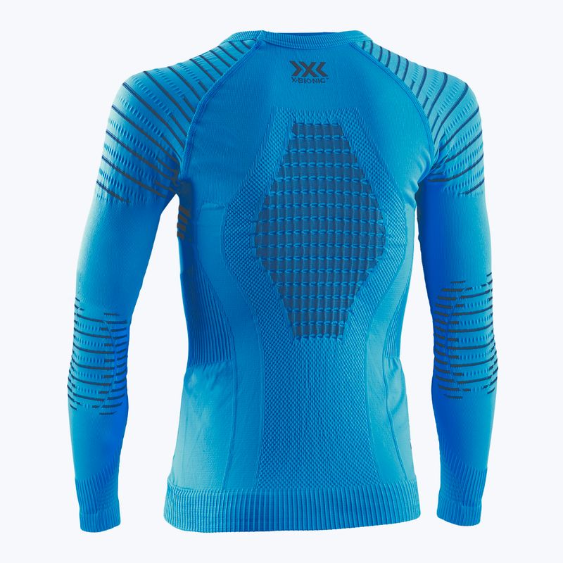 Детска термоактивна блуза X-Bionic Invent 4.0 LS teal blue/anthracite 7