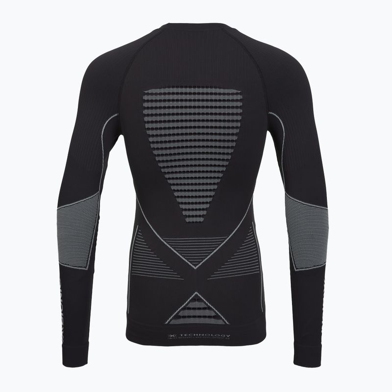 Мъжка термоактивна блуза X-Bionic Energy Accumulator Origins charcoal/pearl grey 2
