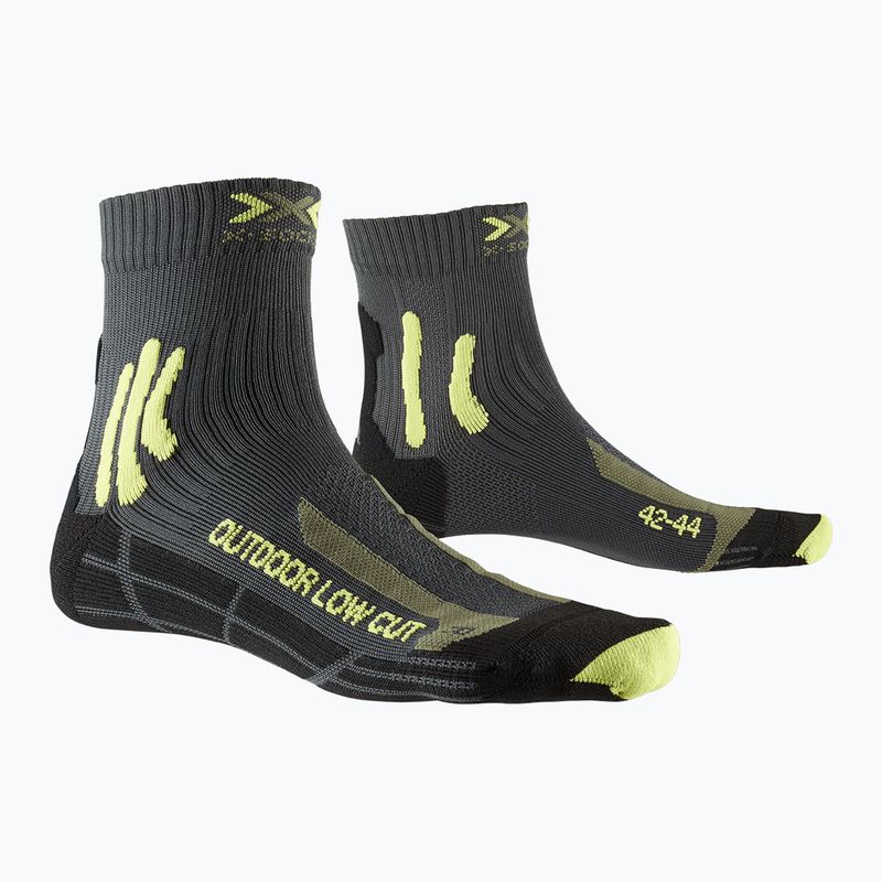Чорапи X-Socks Trek Outdoor Low Cut grey 2