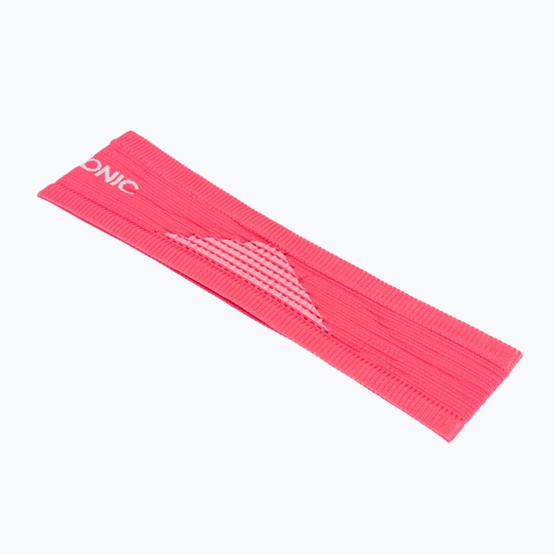 Термоактивна лента X-Bionic Headband 4.0 flamingo pink/arctic white 2