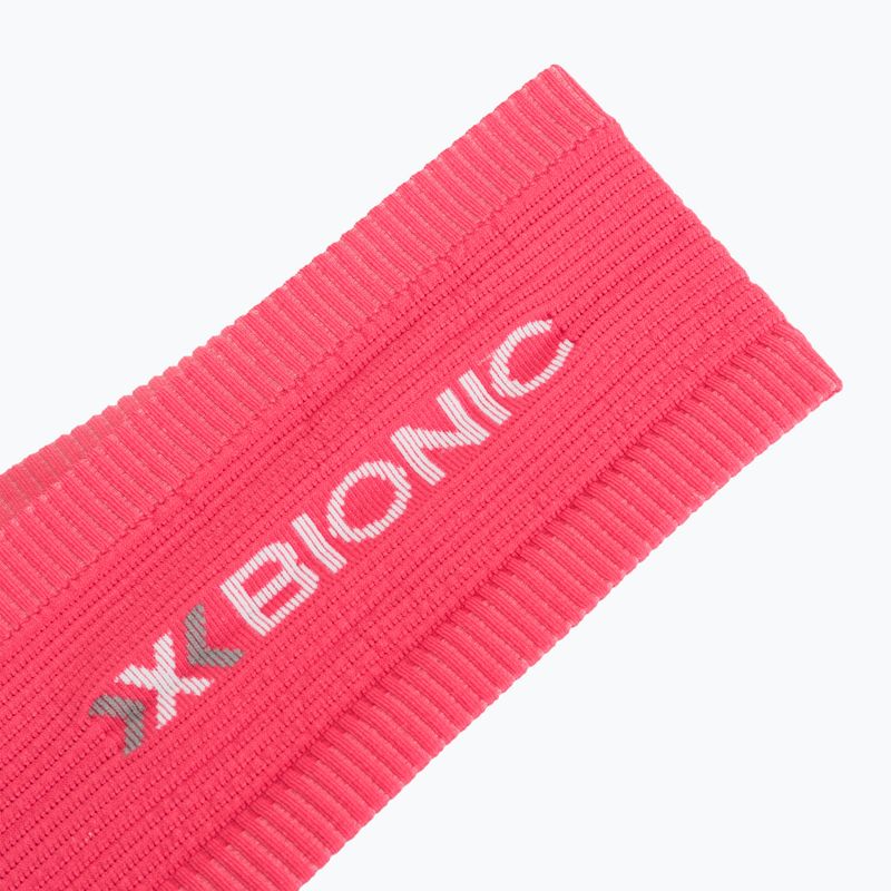 Термоактивна лента X-Bionic Headband 4.0 flamingo pink/arctic white 3