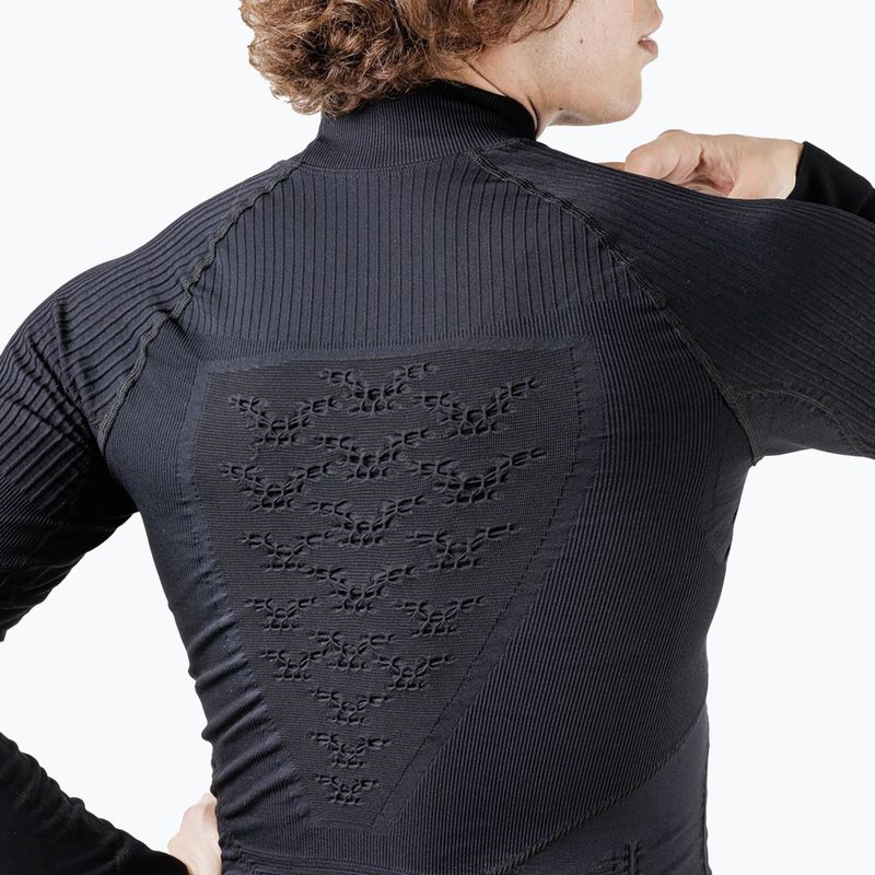 Мъжка термоактивна блуза X-Bionic Energy Accumulator 4.0 Turtle Neck opal black/arctic white 2
