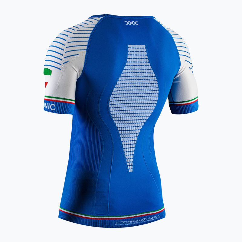 Мъжка термоактивна тениска X-Bionic Invent 4.0 Patriot Running Shirt blue 2