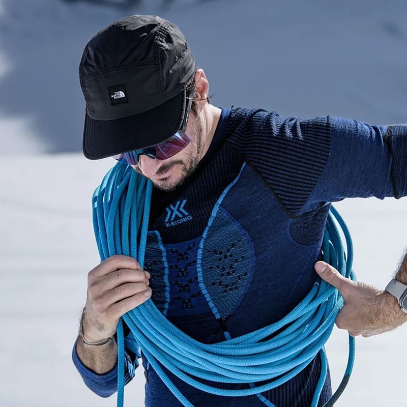 Мъжка термоактивна блуза X-Bionic Merino dark ocean/sky blue 5