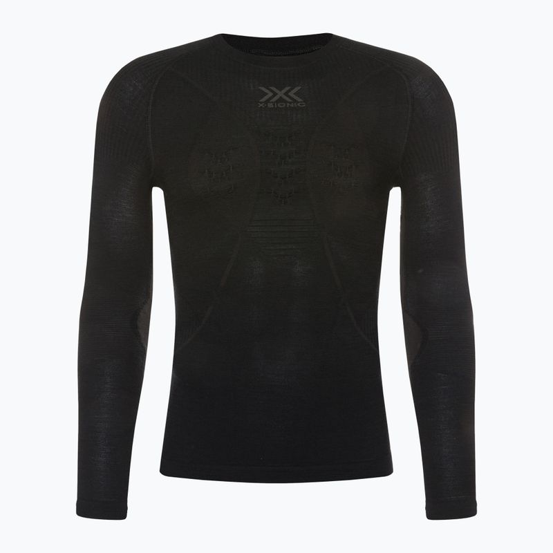 Мъжки термален суитшърт X-Bionic Merino black/black 2