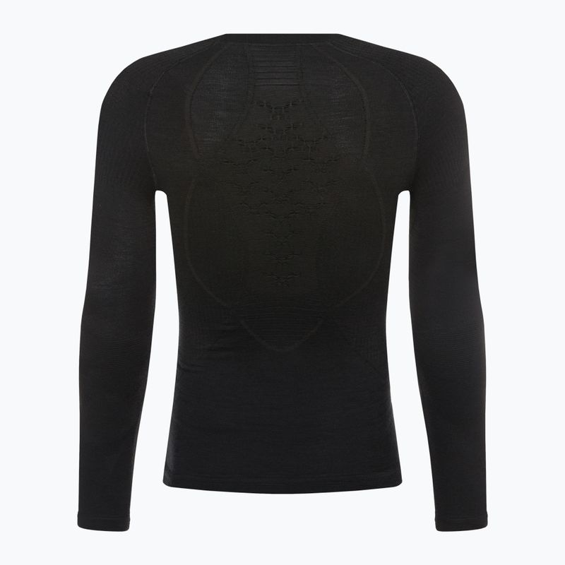 Мъжки термален суитшърт X-Bionic Merino black/black 3