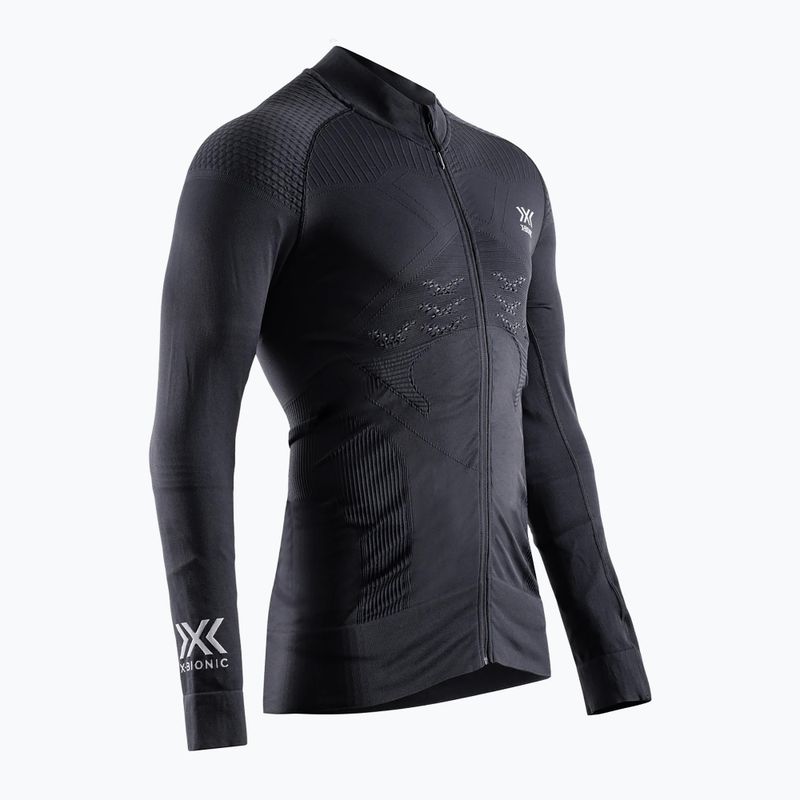 Мъжки термо суитшърт X-Bionic Energizer 4.0 Transmission Layer Full Zip opal black/arctic white