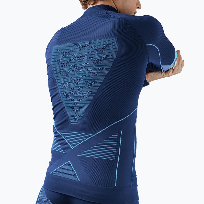 Мъжка термоактивна блуза X-Bionic Energy Accumulator 4.0 Turtle Neck navy/blue 3