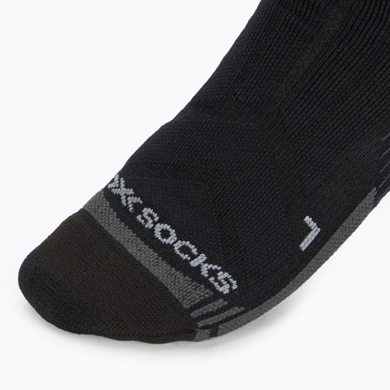 Чорапи за трекинг X-Socks Mountain Expert Merino Otc black/charcoal 3