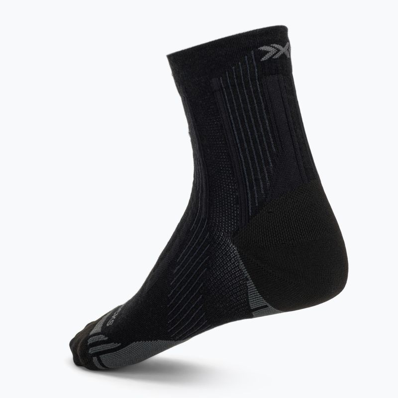 Чорапи X-Socks Hike Perform Natural Ankle anthracite/turquoise 2