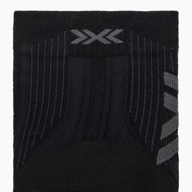 Чорапи X-Socks Hike Perform Natural Ankle anthracite/turquoise 3