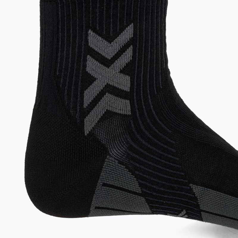 Чорапи X-Socks Hike Perform Natural Ankle anthracite/turquoise 4