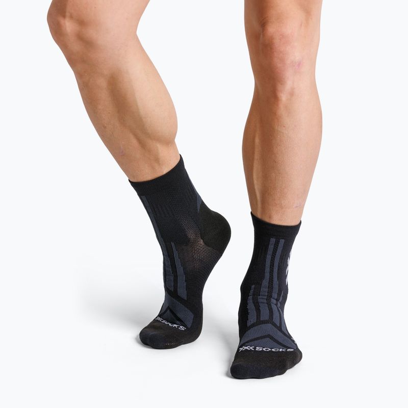 Чорапи X-Socks Hike Discover Ankle black/charcoal 3