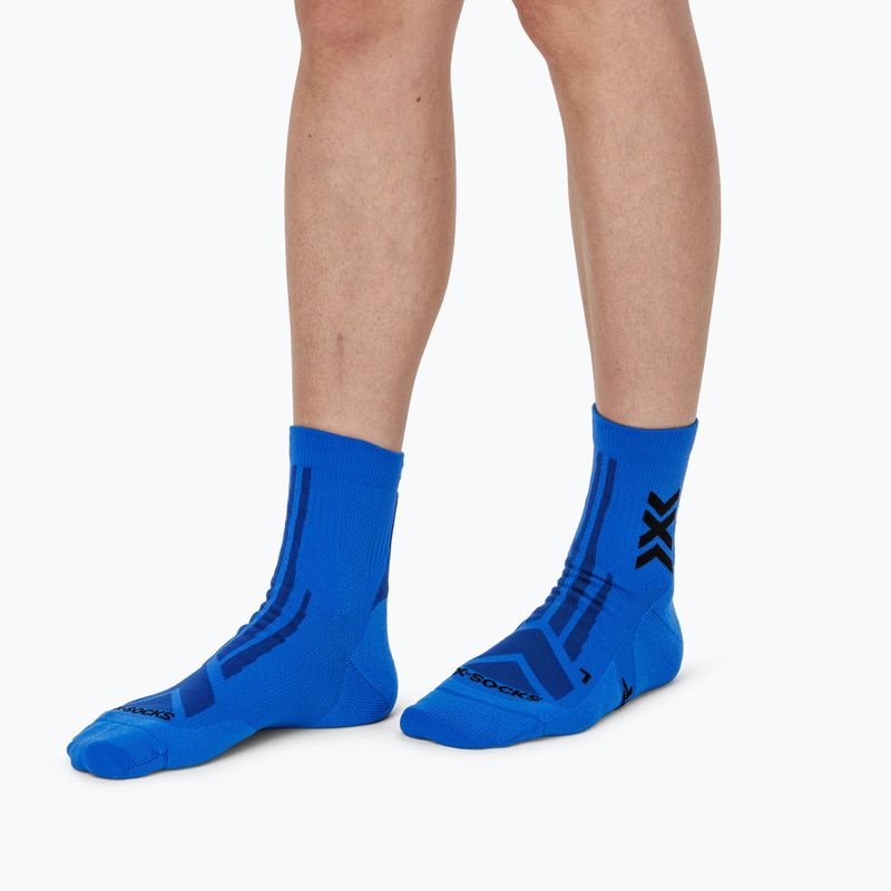 Чорапи X-Socks Hike Discover Ankle twyce blue/blue 2