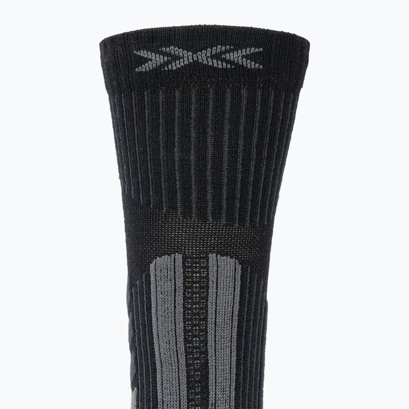 Мъжки чорапи X-Socks Trekking Perform Merino Crew black/charcoal 4