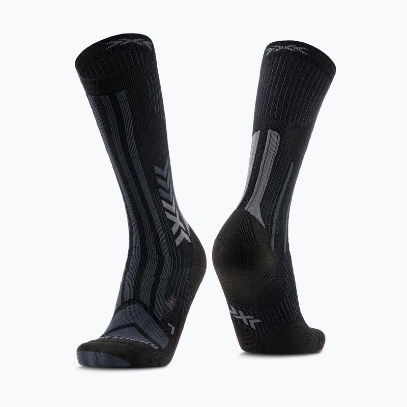 Мъжки чорапи X-Socks Trekking Perform Merino Crew black/charcoal