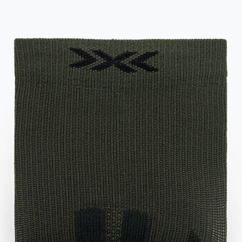 Чорапи X-Socks Hike Discover Crew green/black 3