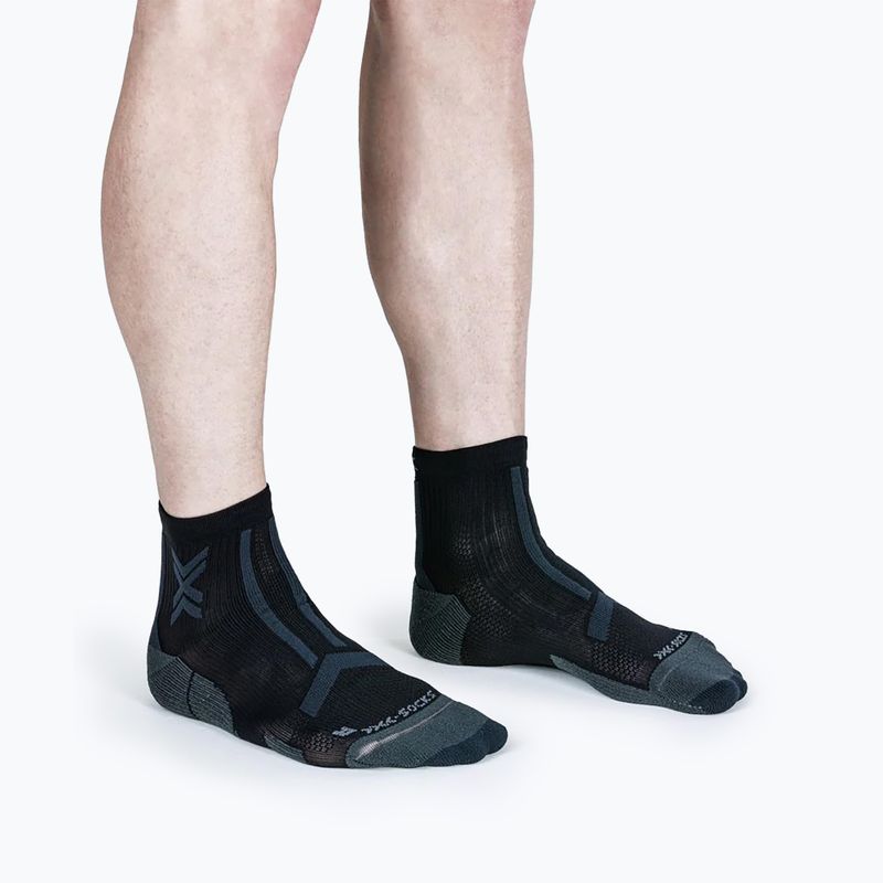 Чорапи X-Socks Trailrun Discover Ankle black/charcoal 2