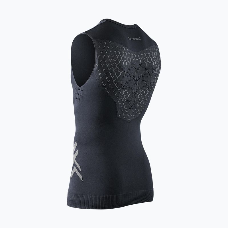 Мъжка тениска за бягане X-Bionic Twyce Run Singlet черно/антрацит 2