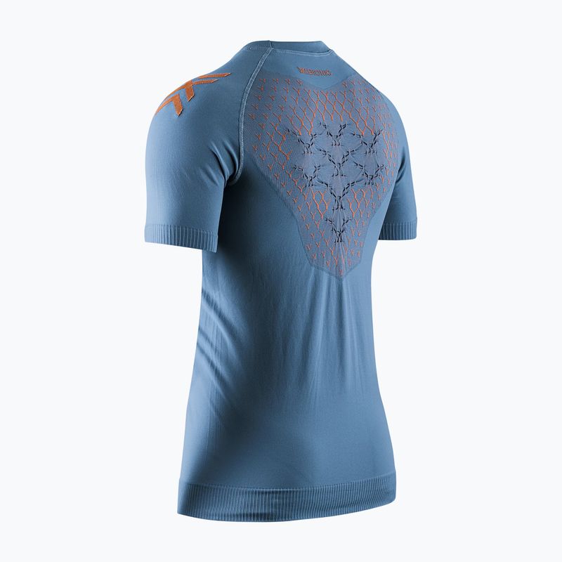 Мъжка тениска за бягане X-Bionic Twyce Run blue/white 2
