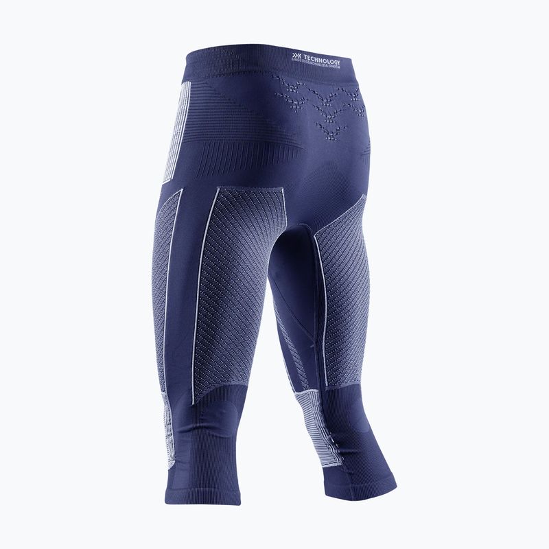 Мъжки термоактивни панталони X-Bionic 3/4 Energy Accumulator 4.0 marine/optical white 2