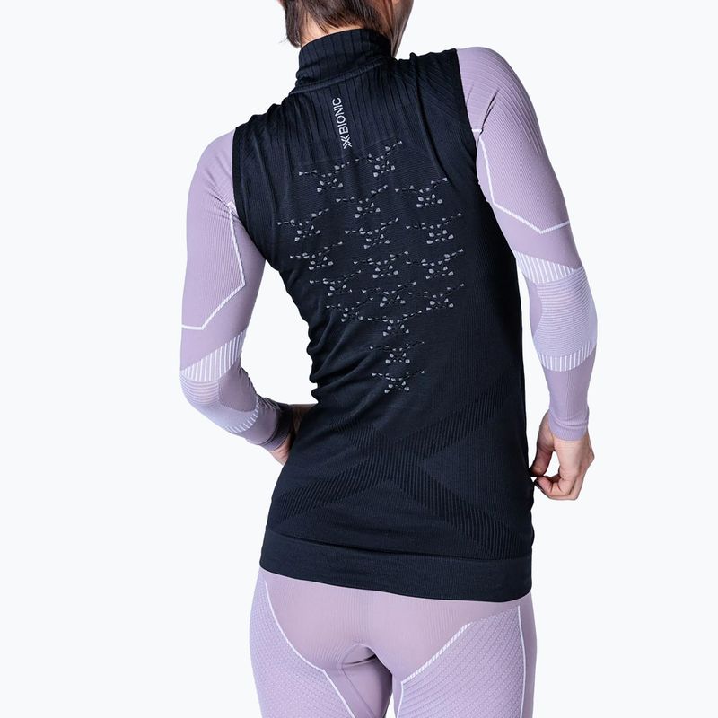 Дамски ръкав X-Bionic Energy Accumulator Light Full Zip black/light grey 2