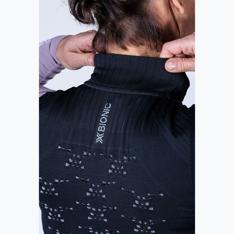Дамски ръкав X-Bionic Energy Accumulator Light Full Zip black/light grey 4