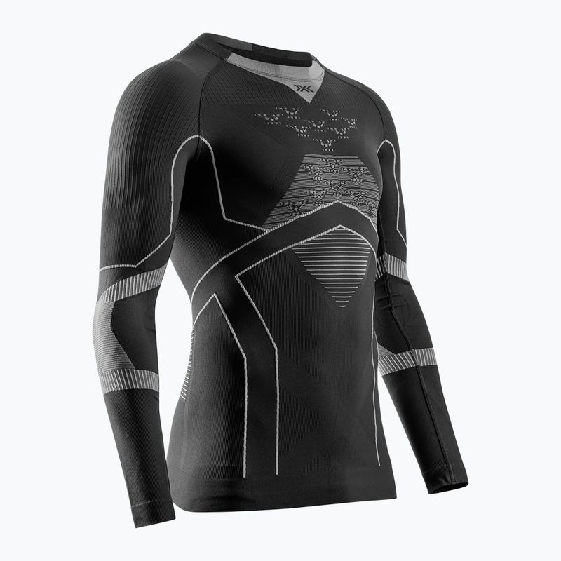 Мъжка термоактивна блуза X-Bionic Energy Accumulator Light Shirt black/light grey