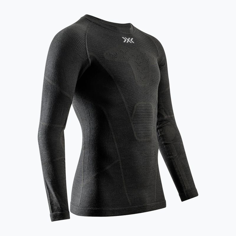 Мъжка термо блуза с дълъг ръкав X-Bionic Symbio Merino Shirt opal black