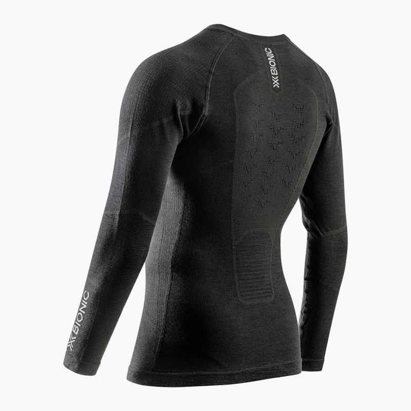 Мъжка термоактивна блуза X-Bionic Symbio Merino Shirt opal black 2