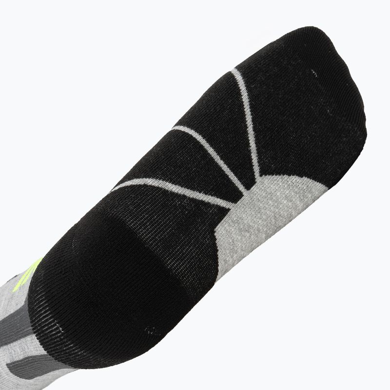 Скиорски чорапи X-Socks Ski Discover Otc rhino grey/canary 4