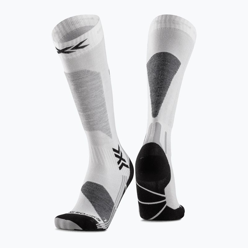 Дамски ски чорапи X-Socks Ski Discover Otc x white/grey