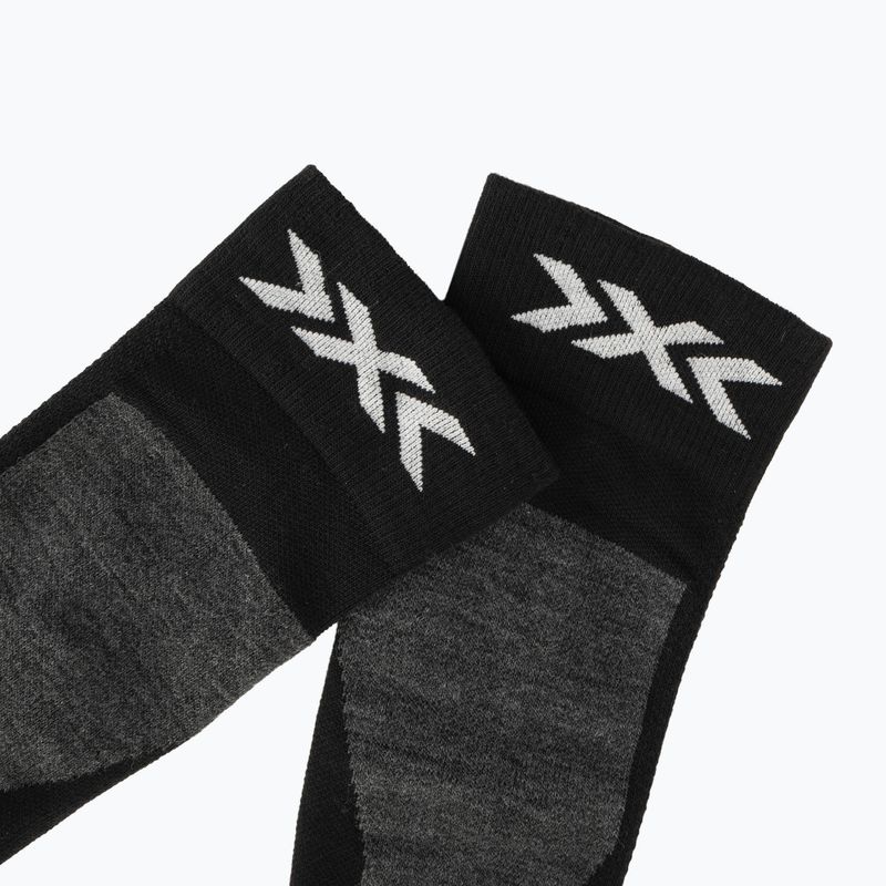 Чорапи за сноуборд X-Socks Snowboard Discover Otc x black/light grey 3
