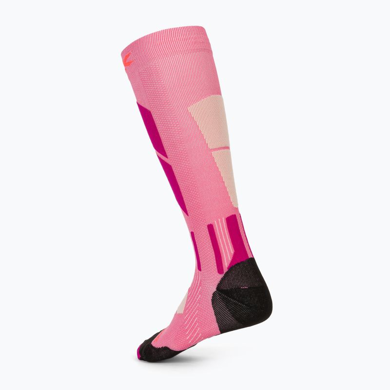Скиорски чорапи X-Socks Ski Perform Otc light pink/light sand 2