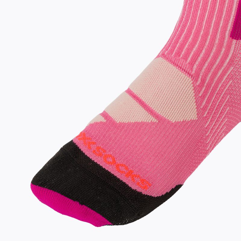 Скиорски чорапи X-Socks Ski Perform Otc light pink/light sand 3