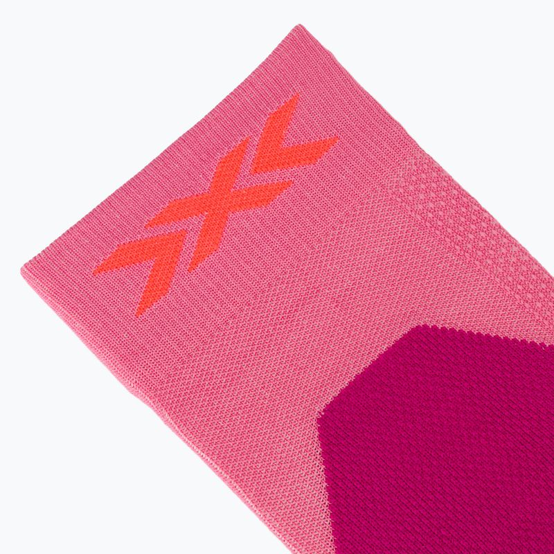 Скиорски чорапи X-Socks Ski Perform Otc light pink/light sand 4