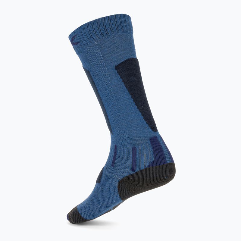 Детски скиорски чорапи X-Socks Ski Discover Otc blue blossom/marine 2