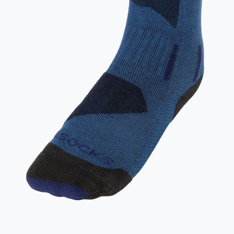 Детски скиорски чорапи X-Socks Ski Discover Otc blue blossom/marine 3