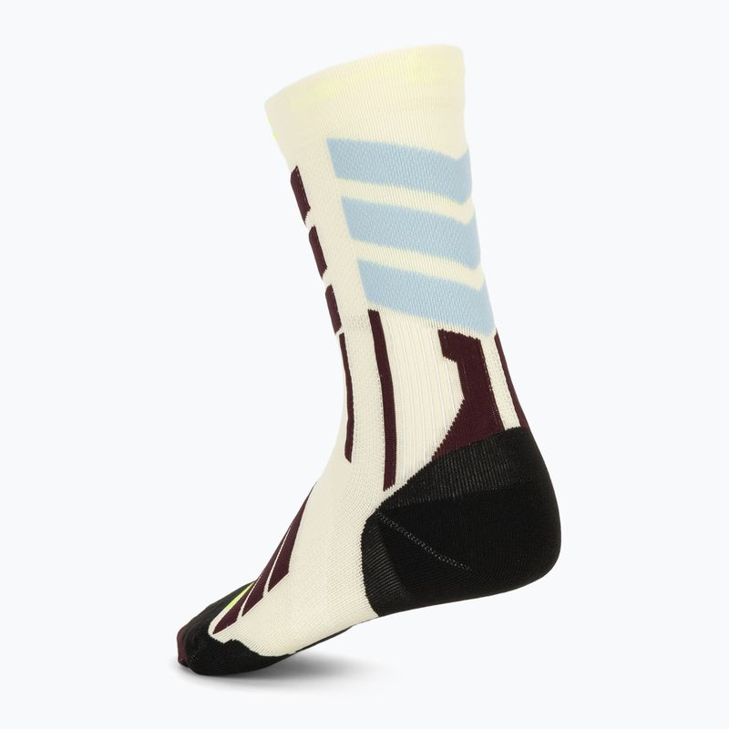 Дамски скиорски чорапи X-Socks X-Country Perform Crew light sand/cool water 2