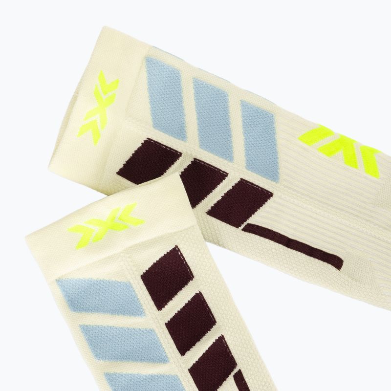 Дамски скиорски чорапи X-Socks X-Country Perform Crew light sand/cool water 3