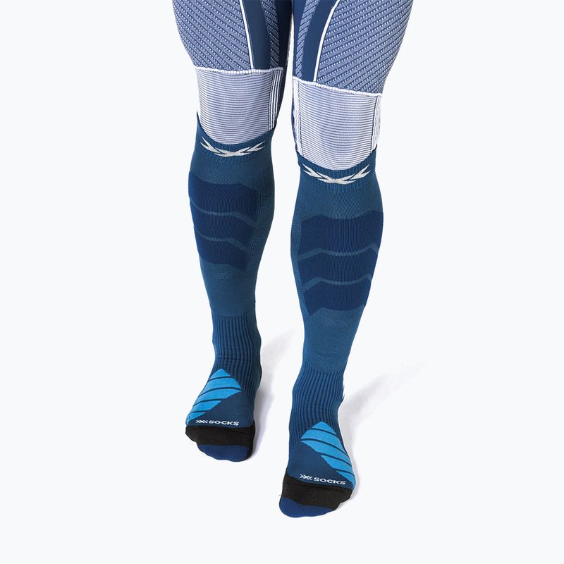 Скиорски чорапи X-Socks Ski Expert Otc marine/mineral blue 5
