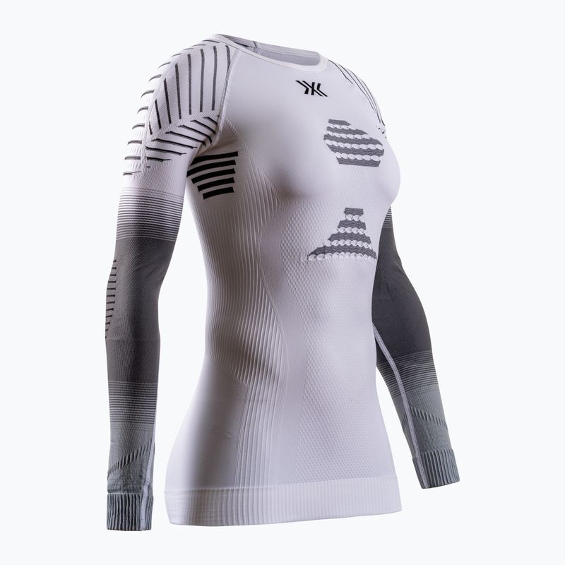 Дамска термоактивна блуза X-Bionic Invent Fx Shirt white/grey/light grey